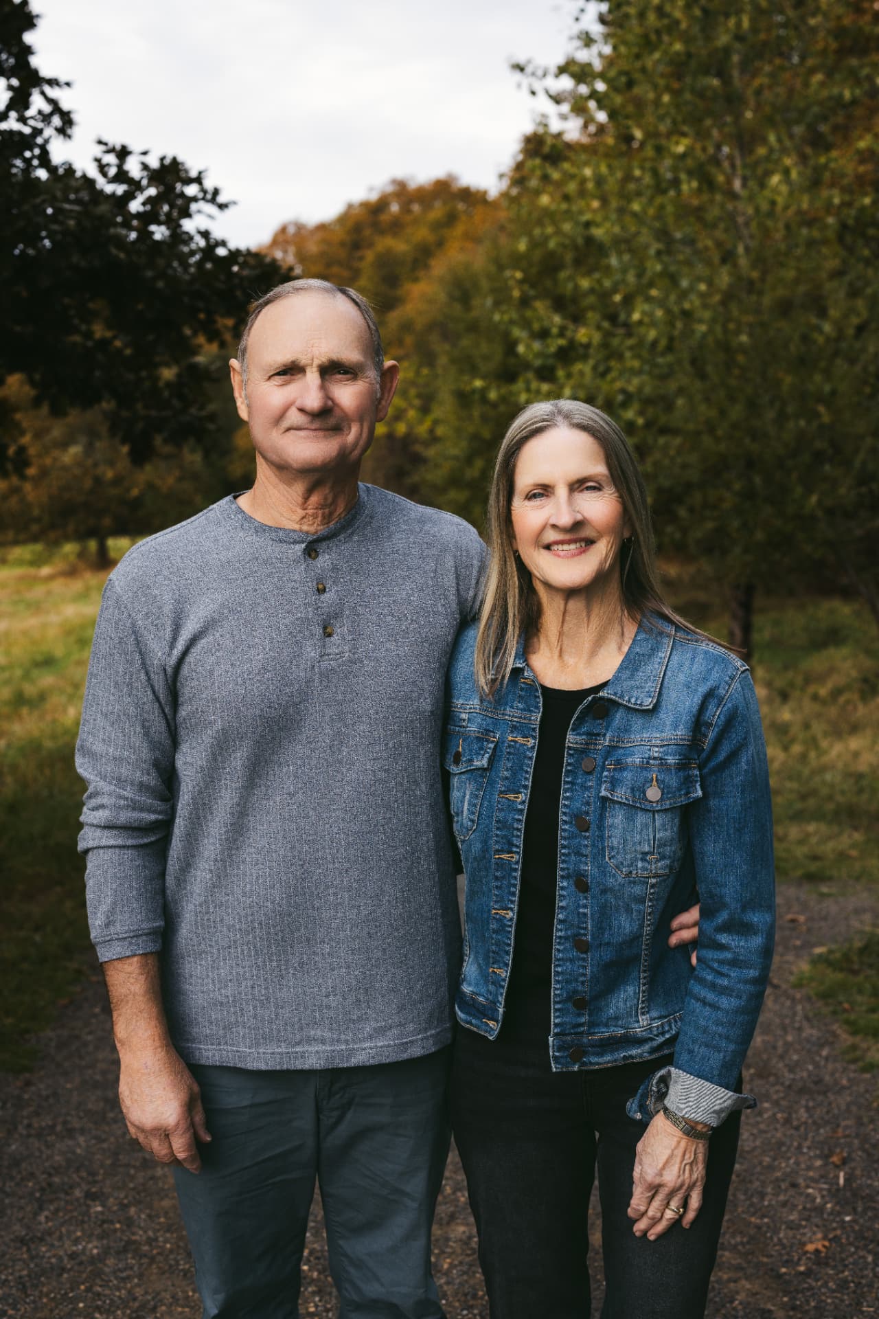 Jill and Gary West, owners of Quail Rock Vineyard in Valle Vista, Arizona